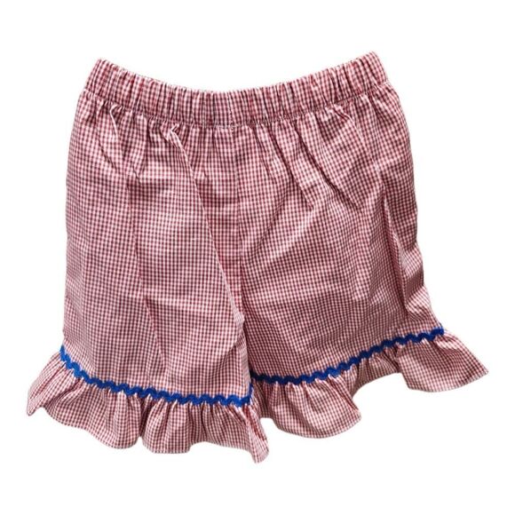 HAUTE SMOCKS Gingham Check Flag Dress/Short Set - Size 2T NWT - Picture 6 of 9
